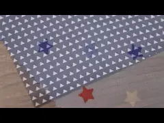 Напечатанный выравнивающ 100% полиэстер ткани 210D сделайте выравнивать водостойким ткань video