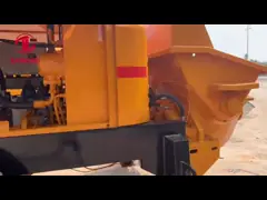 Zoomlion Concrete Pump HBT 8014 Renew 2012 Year Orange Color China Manufactures