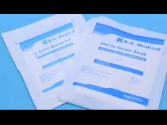 Медицинские компрессы Алкоголь раны Нетканые решетки стерильные одноразовые video