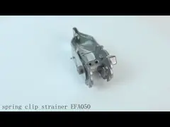 EFA050 Pre гальванизировало стрейнер загородки зажима весны плиты электрический video