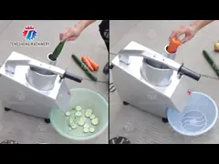 Многофункциональный стол машины обработки овоща электрический - установленный Slicer плода video