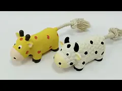 Sustainable Non Toxic Indesctucible safe squeaky dog toys