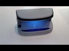 Детектор денег детектора подделки СИД ультрафиолетового света AL-09 поддельный video