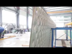 Nickel White Stainless Steel Dimple Plate For Storage Tank