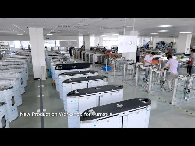 Shenzhen Door turnstile swing gate flap barrier production factory