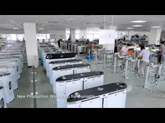 Shenzhen Door turnstile swing gate flap barrier production factory