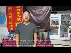 Болт 10,9 вкладыша квадратной головки болтов отделки чернением ранга индустрии автомобиля video