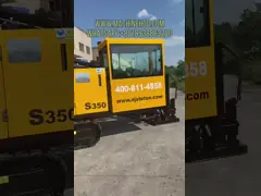 Trenchless  HDD Directional Drilling Machine With 3 Speed Thrust