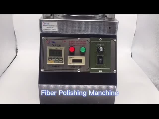 OEM ODM 126w Fiber Optic Polishing Machine High Efficient Durable