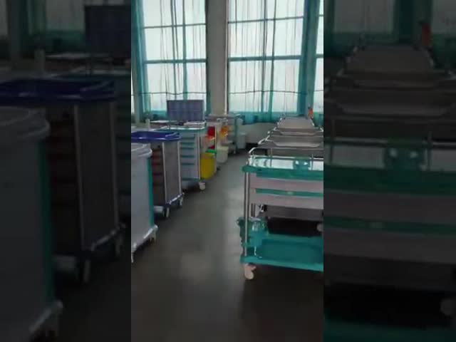 Таблица шкафа шкафчика ухода за больным ABS металла больницы дешевой цены медицинская видео