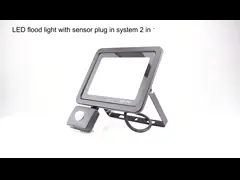 света потока СИД 8000lm 6500K 400w 300w 200w SMD на открытом воздухе video