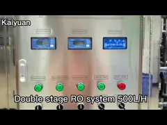 Фильтр питьевой воды очищения обратного осмоза системы водообеспечения 500LPH косметической фабрики Ultrapure video