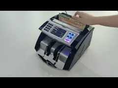 Деньги MG счетчика денег IQD Ирака AUD AL-6000T УЛЬТРАФИОЛЕТОВЫЕ портативные считая машину video