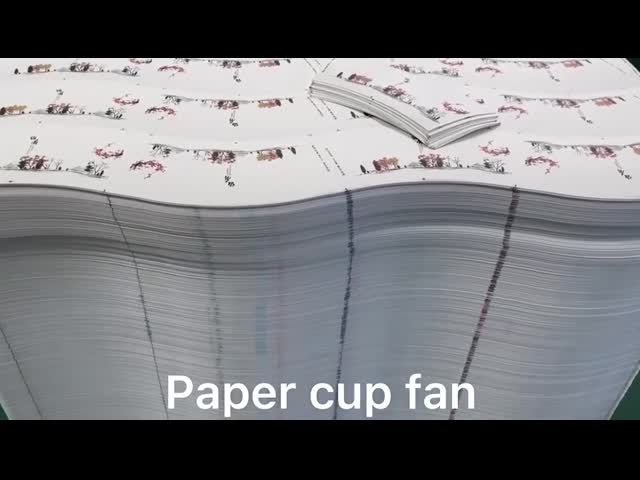 12oz Hot Drink Espresso Paper Cup Blanks 1200mm Width Paper Cup Roll