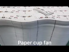 Водонепроницаемая флексографическая PE-покрытая односторонняя PE-покрытая бумага 180-280 гсм с глянцевым PE-образом video