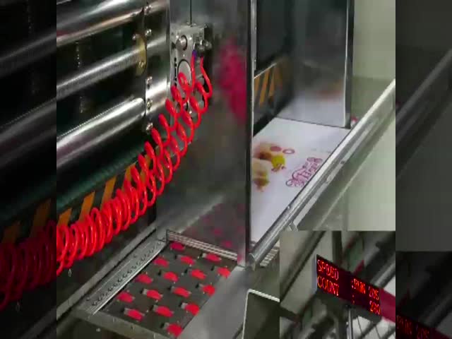Прорезать передачи вакуума умирает печатная машина 250pcs/Min коробки коробки автомата для резки