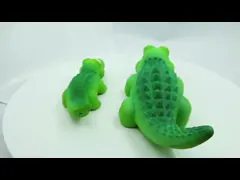 На открытом воздухе кричащий взаимодействующий большой любимец латекса размера забавляется 21cm неуничтожаемое video