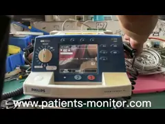 M4735A Used Defibrillator PHiliph HeartStart XL 3 Lead ECG Spo2 Monitor