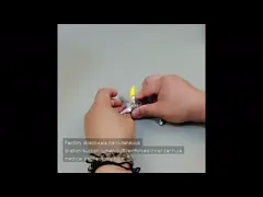 Et высокообъемный Cuffed ID 6.0-10.0mm трубки Tracheostomy Uncuffed для ICU video