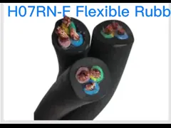 Câble engainé en caoutchouc flexible de H07RN-F avec l'isolation de taux de pression moteur