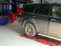 Creeper механика HDPE пластиковый, 36cm под Creeper ролика автомобиля video