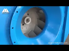 Увольнянная углем воздуходувка высокой жары воздуходувок вентиляции боилера промышленная video