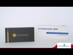 Дермальная впрыска соединения колена геля впрыски хялуроник кислоты заполнителя video