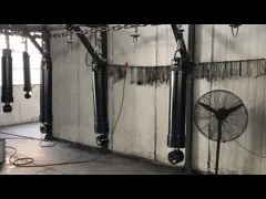 RAM ведра/руки/заграждения гидравлического цилиндра экскаватора для строительной техники video