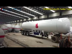 Танзания Транспорт LPG Полуприцеп 25t 50cbm 50cubic 50m3 50000 литров 25mt video