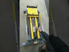 передача Джек подъема автомобиля 0.95m, CE передача Джек 3 тонн video