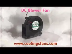 Высокоскоростные сильные водоустойчивые 97x33mm 4 вентилятор воздуходувки турбины 12V DC 24V дюйма 9733 безщеточный video