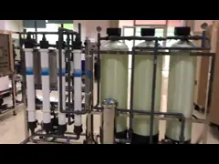 Очищение обработки повторного пользования системы мембраны ультрафильтрования завода по переработке вторичного сырья воды 2000LPH video