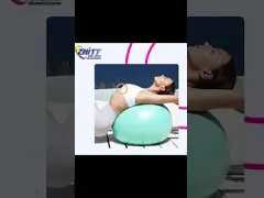 Шарик йоги Eco тренировки спортзала дружелюбный балансирует шарик йоги PVC video