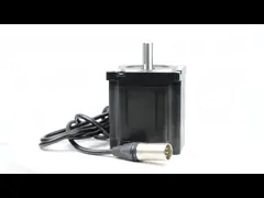 2 - мотор сервопривода Nema 34 кабельных соединителей 86mm штырей 86HS97 4 участка 5.6N.M video