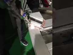 2kw for Max 4mm Thickness metal plate Raycus Fiber Laser Welding Machine