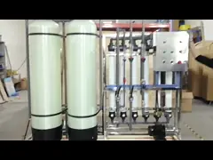 Система мембраны ультрафильтрования очистителя воды 3000LPH плавая повторное пользование сточных водов бассейна фильтра Uf video