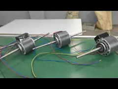 3 вентиляторный двигатель мотора 1/5hp воздушного охладителя AC одиночной фазы скорости асинхронный на открытом воздухе video