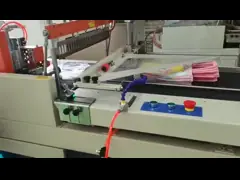 Машина упаковки 150bags/Min еды печениь сокращения жары автоматическая video