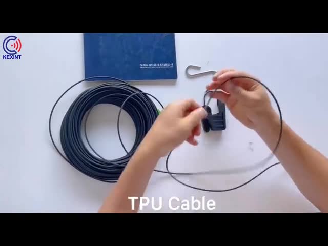 G657B3 Outdoor TPU Fiber Optic GJFJU-1C Armoured Cable  Applied in Mexico Telecom