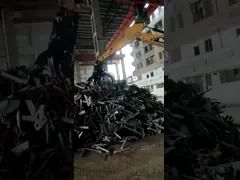 Q345B Excavator Hidrolik Rotating Orange Peel Grab