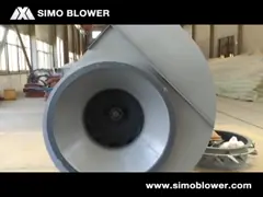 Вентилятор высокотемпературного высокого давления доставки газа воздушных потоков высокого центробежный video