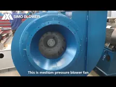 Вентилятор воздуходувки газообразного отхода выпускного короба стены печи охлаждая video