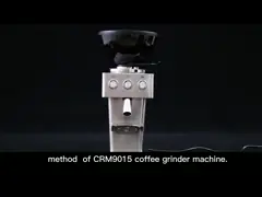 Плоский механизм настройки радиопеленгатора домочадца заусенца/домашний точильщик эспрессо с камнем 60mm меля video