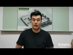 Отражательный прочный синтетический кожаный CE EN388 аттестовал ленту wWith волшебную отражательную video