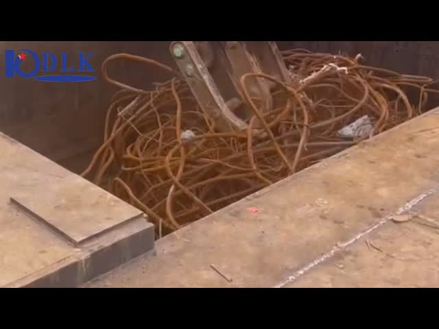 Reciclagem hidráulica do cobre da máquina automática completa da prensa da sucata do Oem