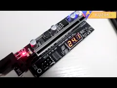 PCIE Riser 1x To 16x Graphic Extension With Temperature Sensor For Bitcoin