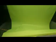 Yellow Water Resistant Fabric Winter Waterproof Hi Vis Reflective Fabric For Workwear