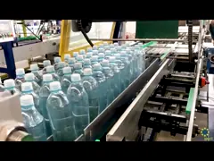 Высокоскоростная автоматическая машина обруча сокращения бутылки молока с 12 месяцами гарантии video