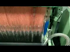 Полный набор проводки для частей машины ярлыка/полотенца подвергает жаккард механической обработке ткани запасных частей сплетя video