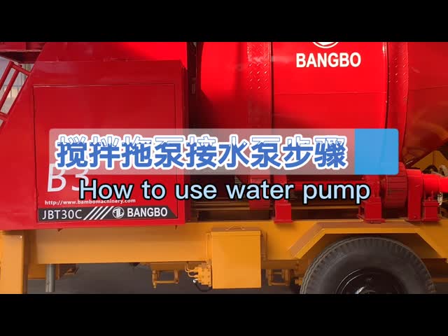 SAE аттестовал новую конкретную надежность емкости 30m3/H насоса высокую видео